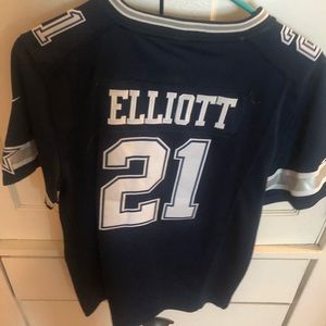 Ezekiel Elliott stitched jersey, youth large